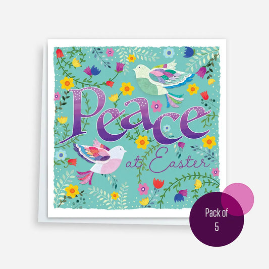 Charity Easter Cards - Peace at Easter - Embrace the Middle East Trading