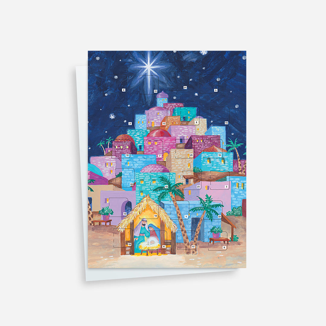 Charity Advent Calendars_Bethlehem Advent Card