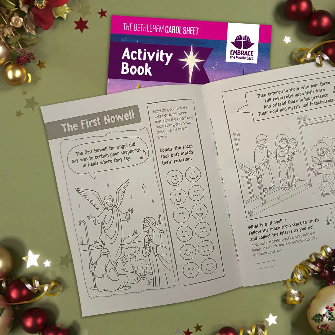 Carol sheet products Bethlehem Carols Activity Book