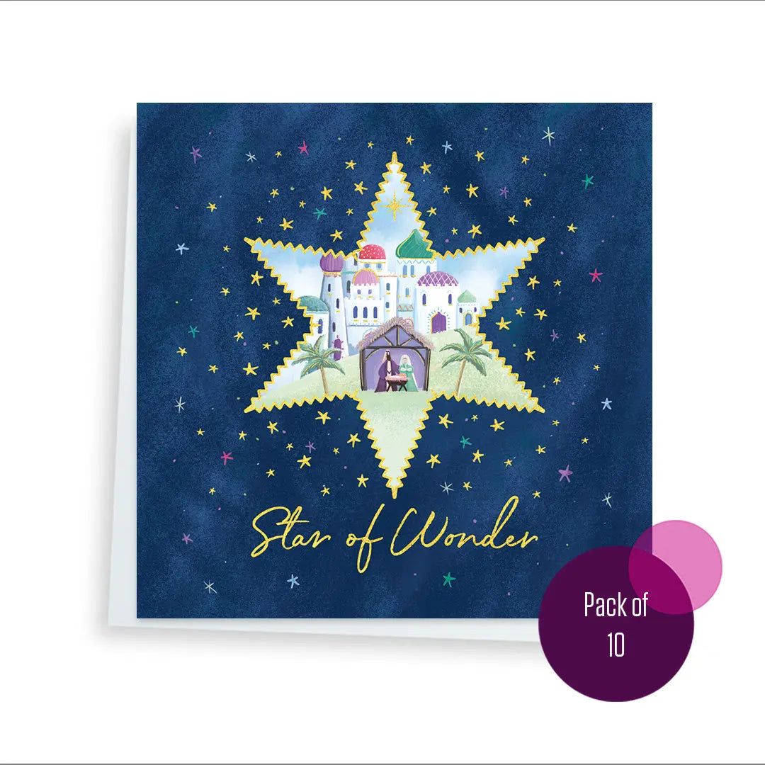 Charity Christmas cards - Star of Wonder