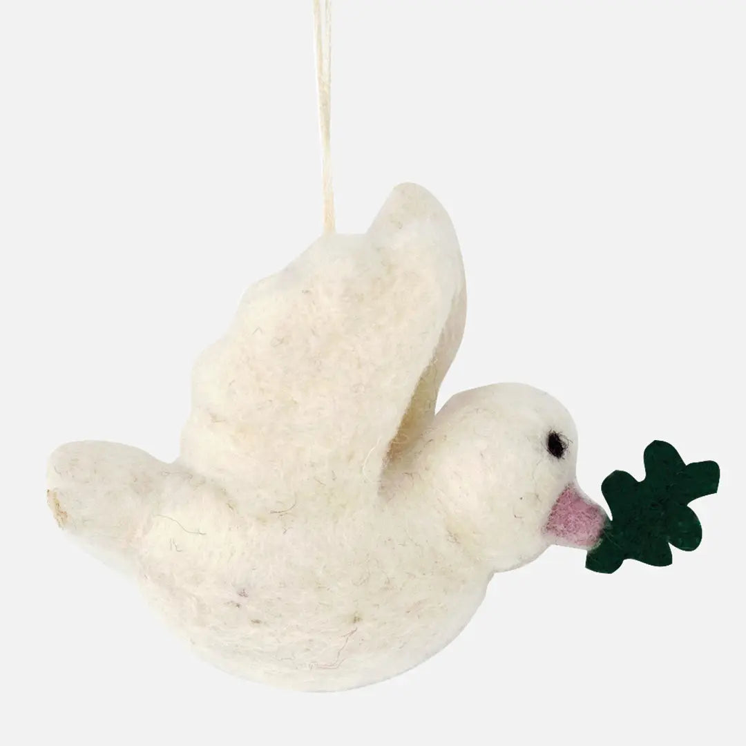 Dove of peace hanging decoration