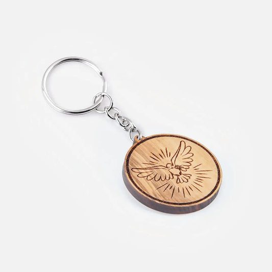 Dove of Peace Keyring