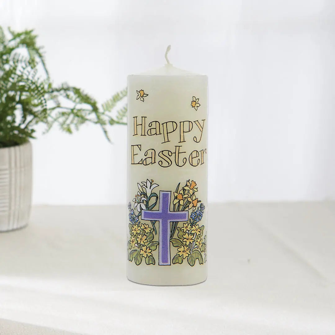 Easter Decoration Easter Cross Candle