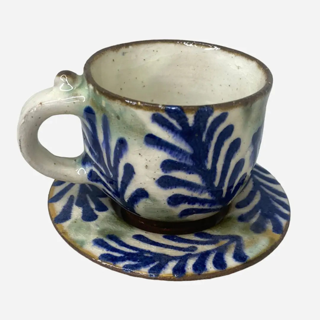 Homeware-Egyptian Handpainted Cup and Saucer