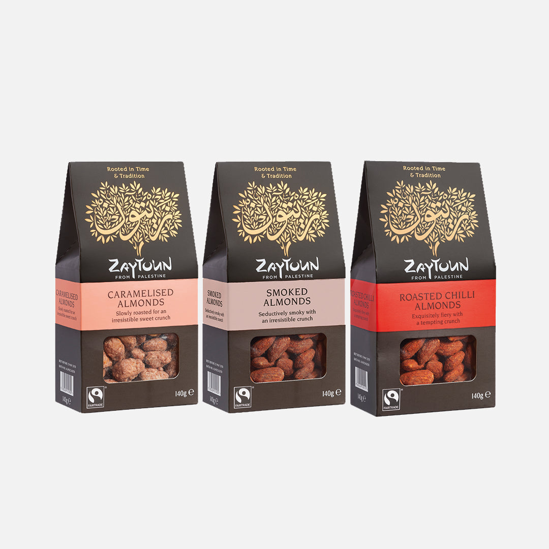 Charity Food & Confectionary_Fairtrade Smoked Almonds