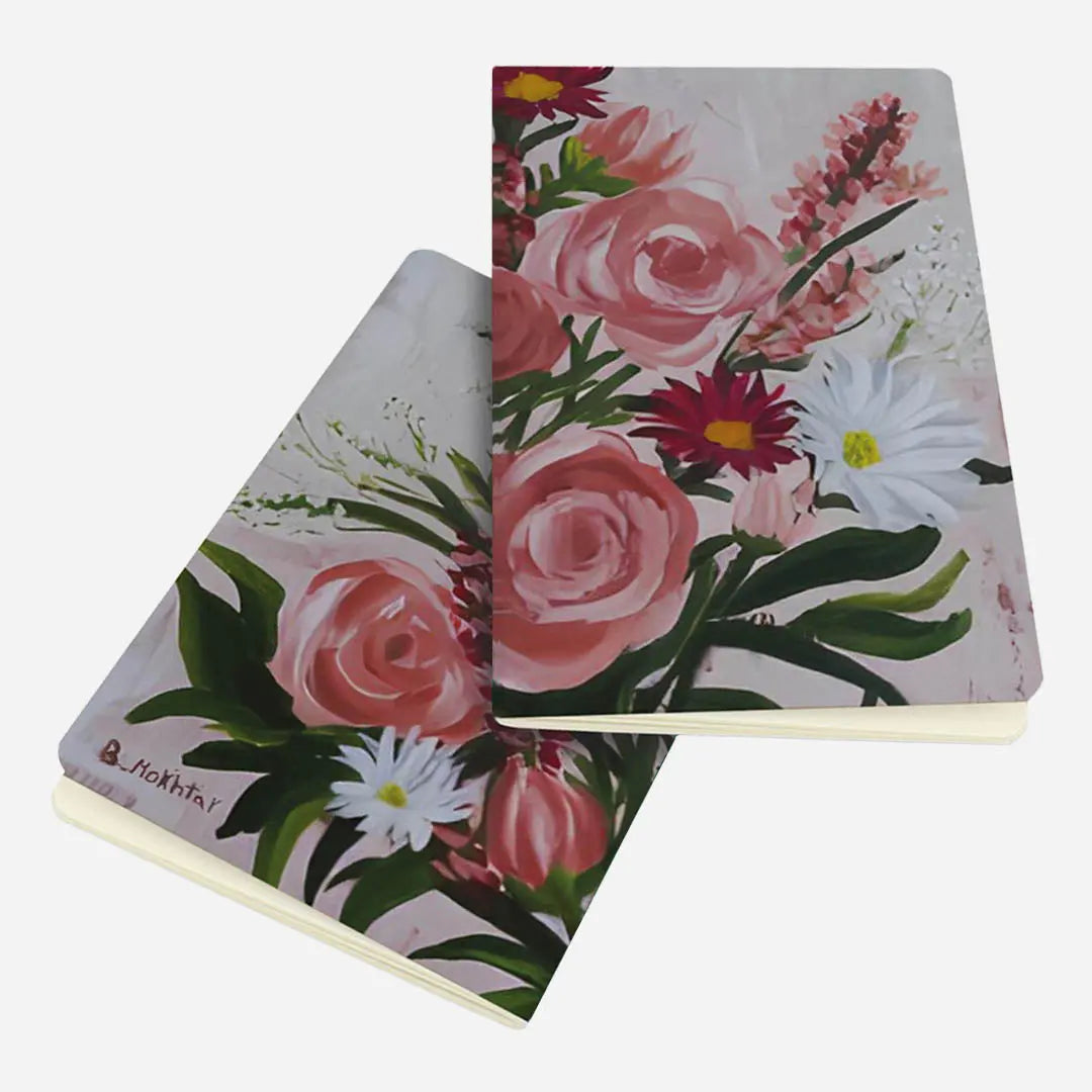 Stationery Flowers Notebook