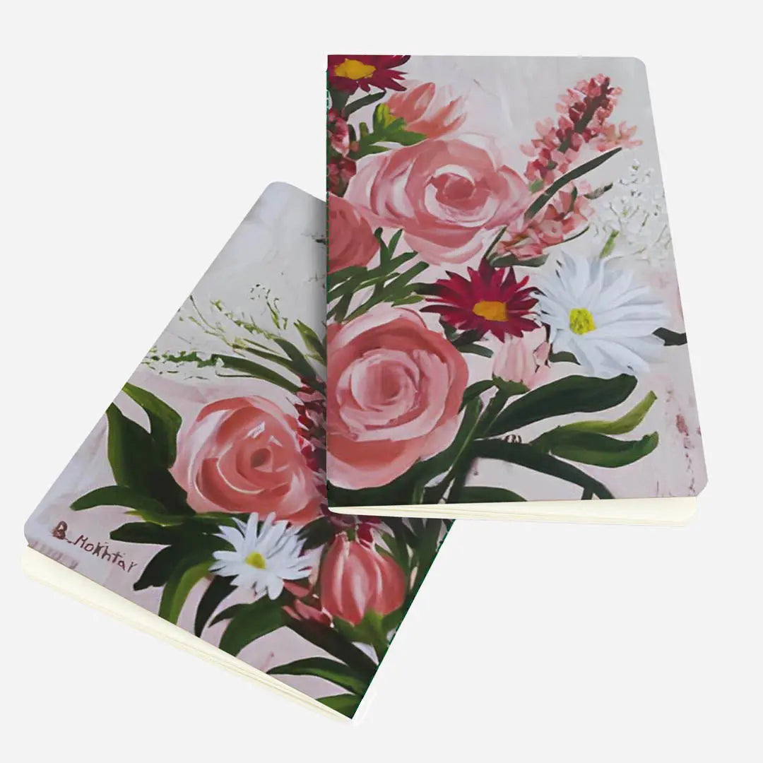 Stationery Flowers Notebook