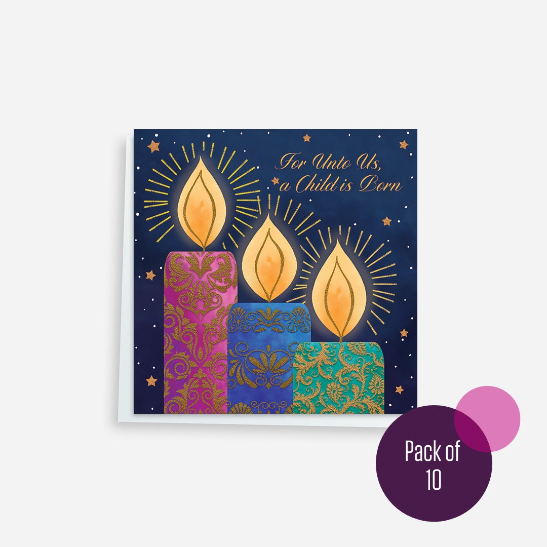 Charity Christmas Cards_For Unto Us