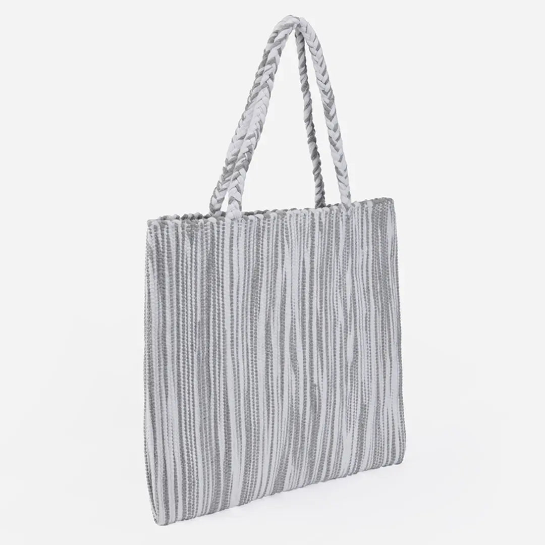 Accessories Handwoven Tote Bag Large light grey