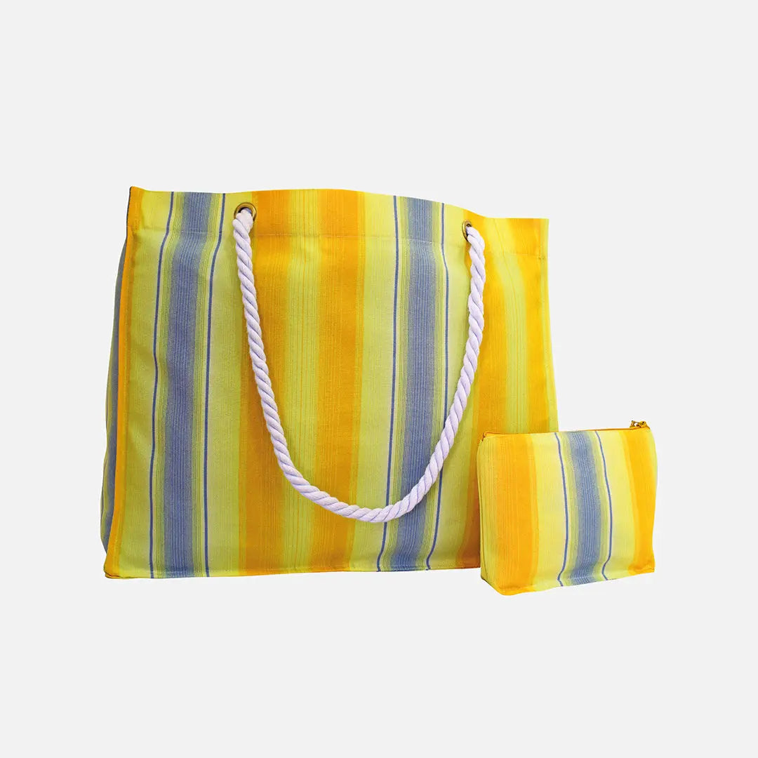 Accessories-Lebanese Handcrafted Beach Bag and Pouch