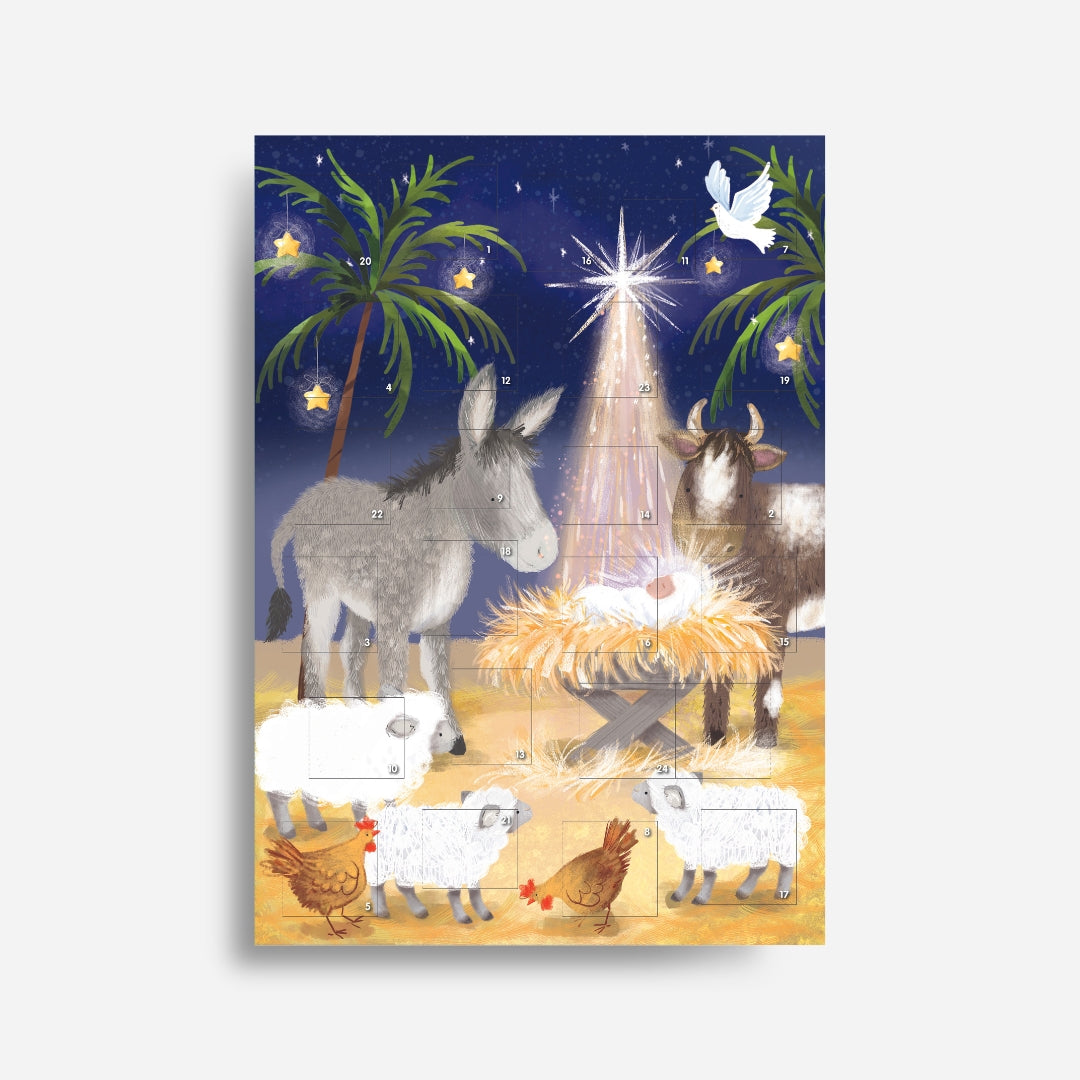 Charity Advent Calendars_Nativity Scene Advent Calendar