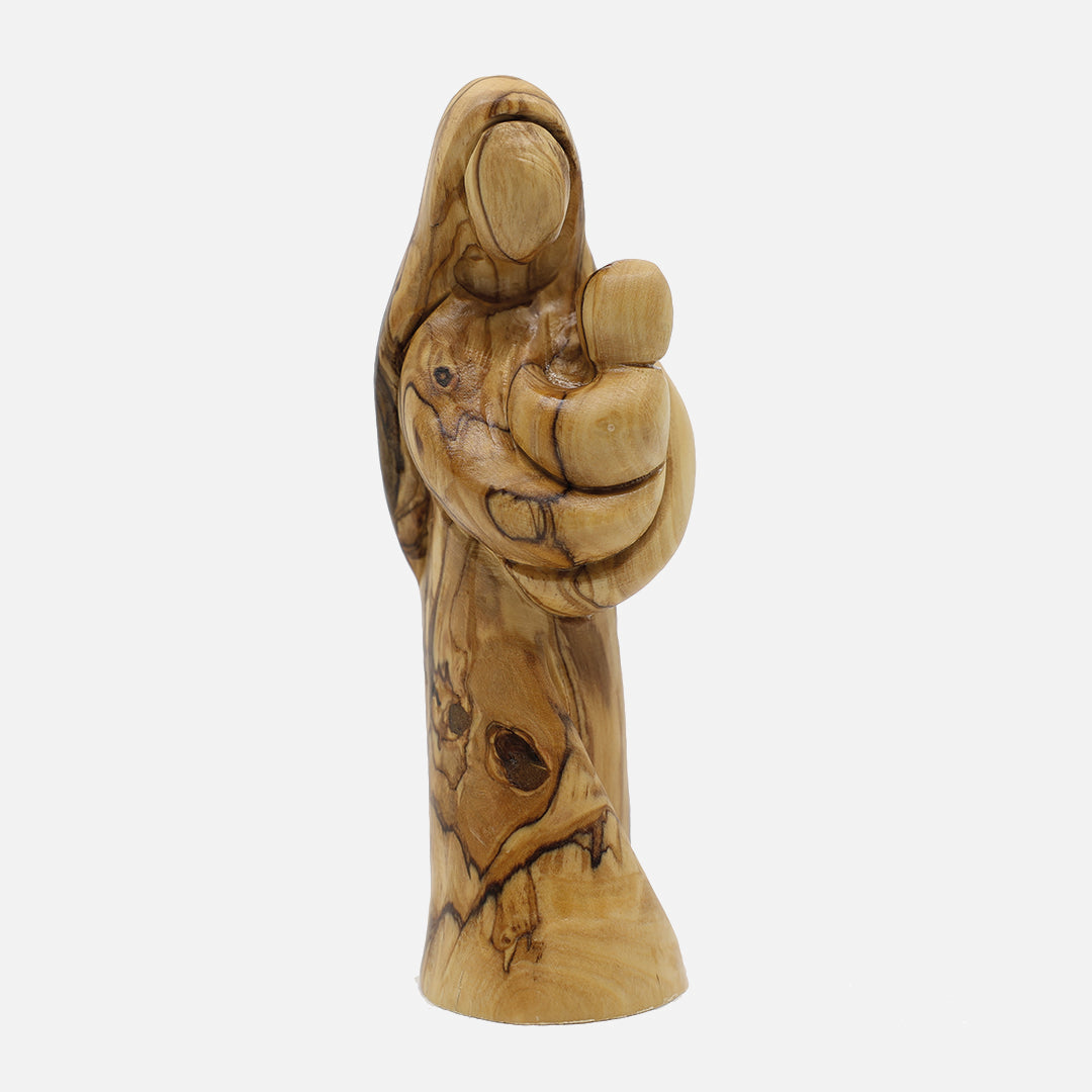 Charity Devotional_Olive Wood Madonna & Child 