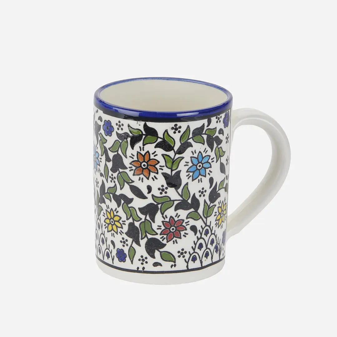 Palestinian Ceramic Lantana Mug