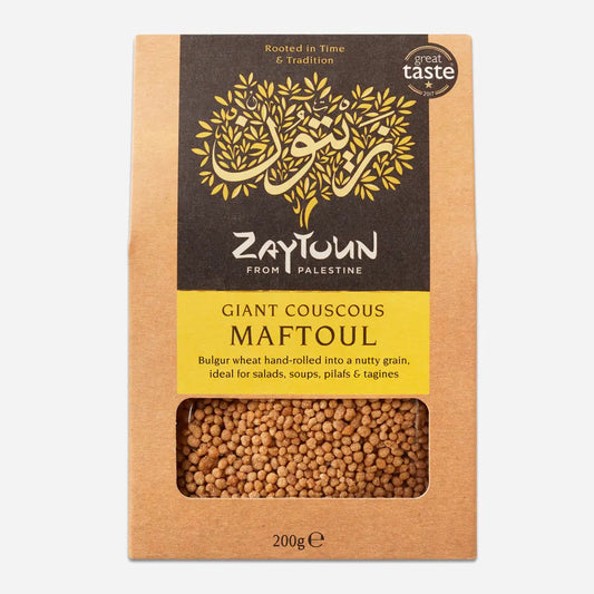 Charity Food & Confectionery | Palestinian Hand-Rolled Maftoul Couscous