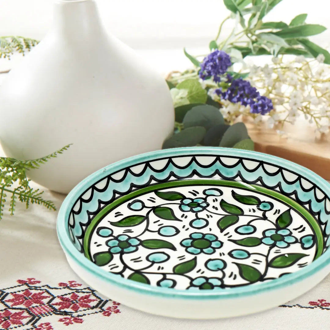 Homeware Palestinian Handpainted Ceramic Dish