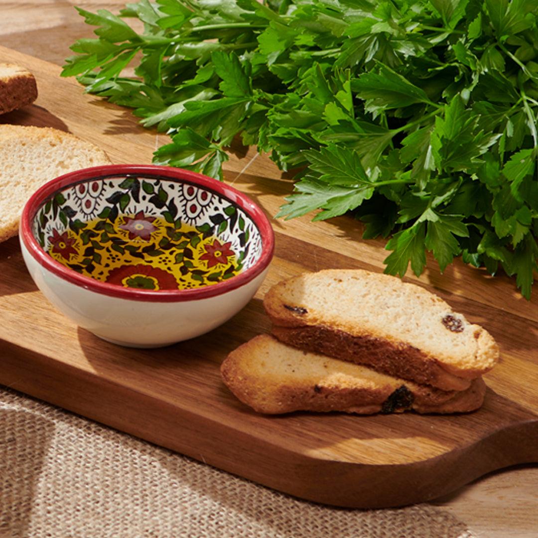 Charity Homeware_Palestinian Handpainted Dipping Bowl 9cm