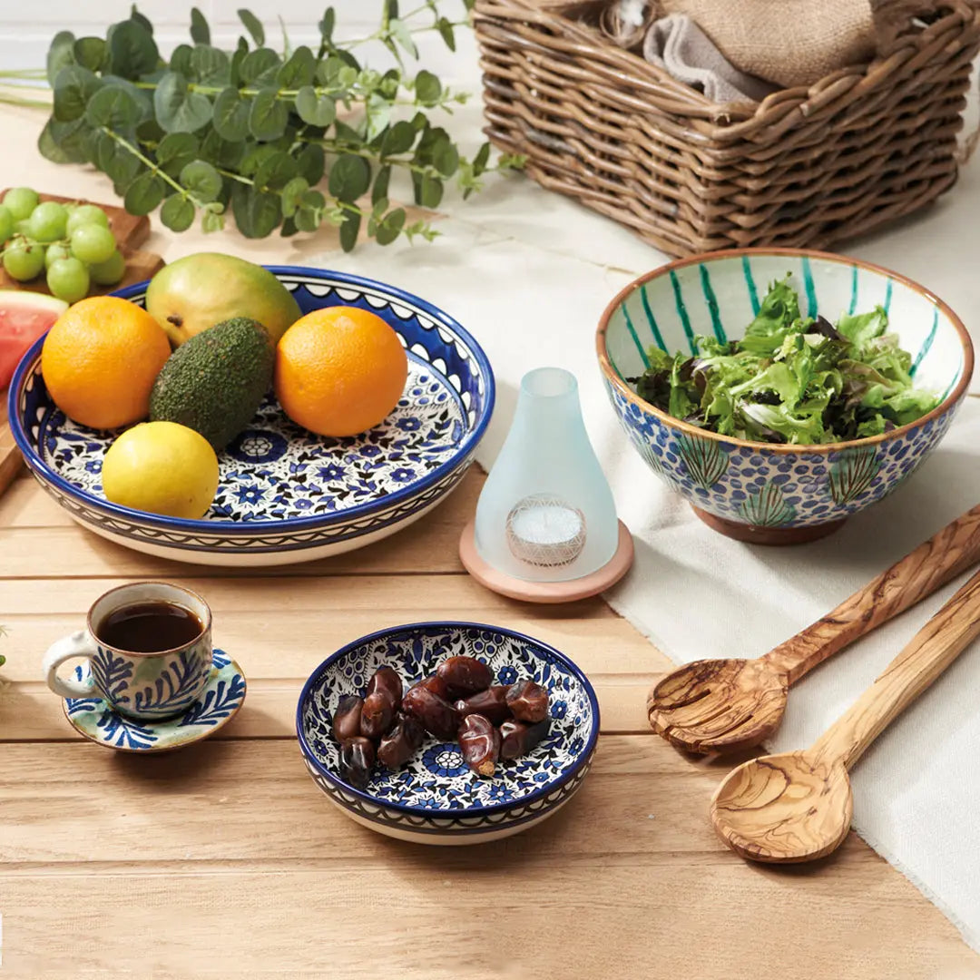 Homeware-Palestinian Small Shallow Bowl-Summer table