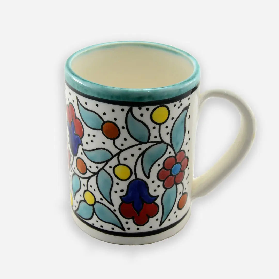 Homeware Palestinian Vibrant Floral Mug   