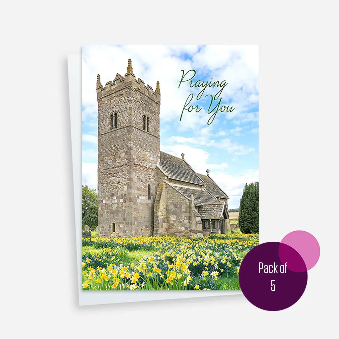 Religious Easter Cards - Praying for you at Easter