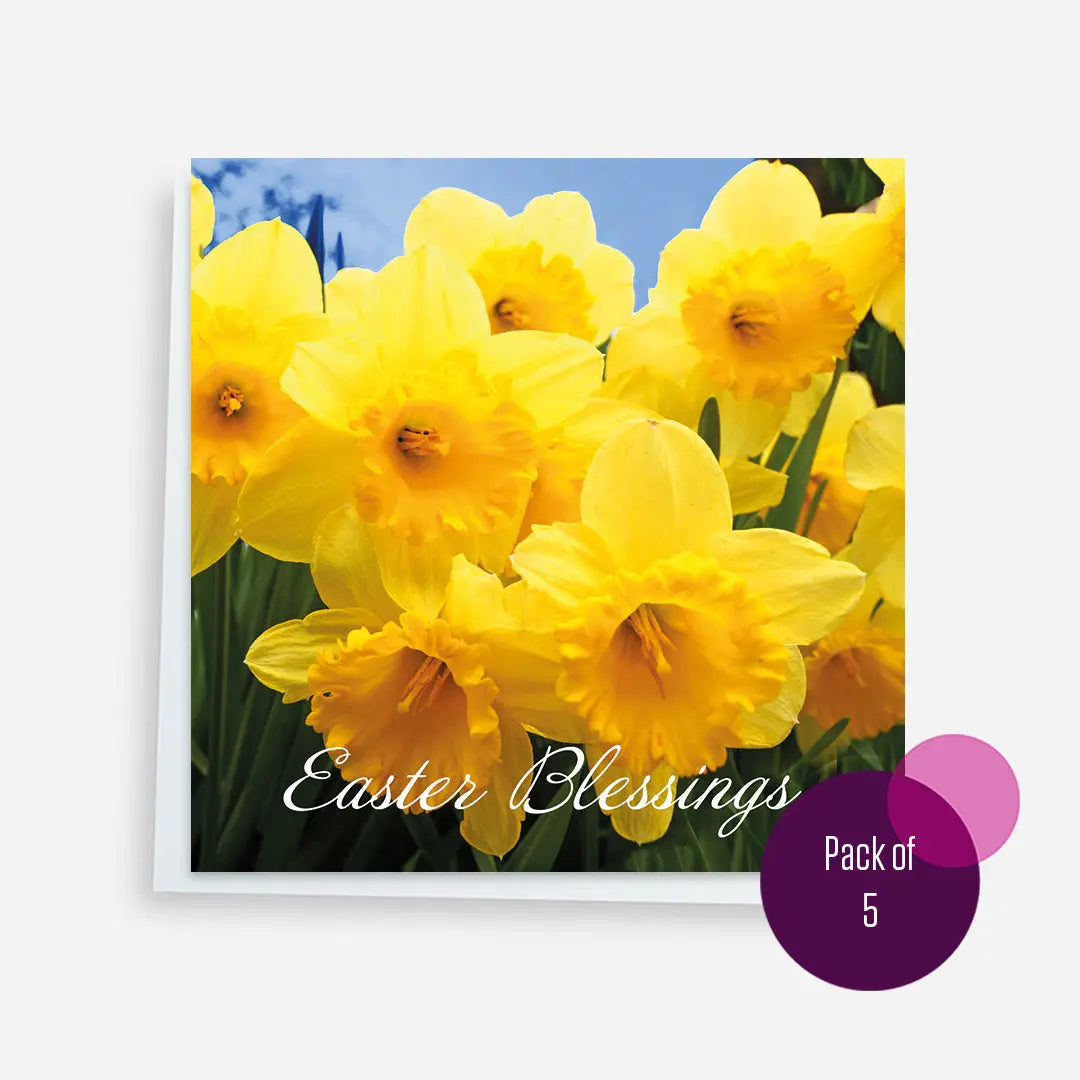 Easter Cards Religious Easter Cards - Spring Flowers