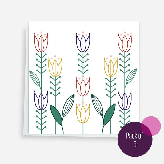 Notecards | Tulips from Lebanon - pack of 5