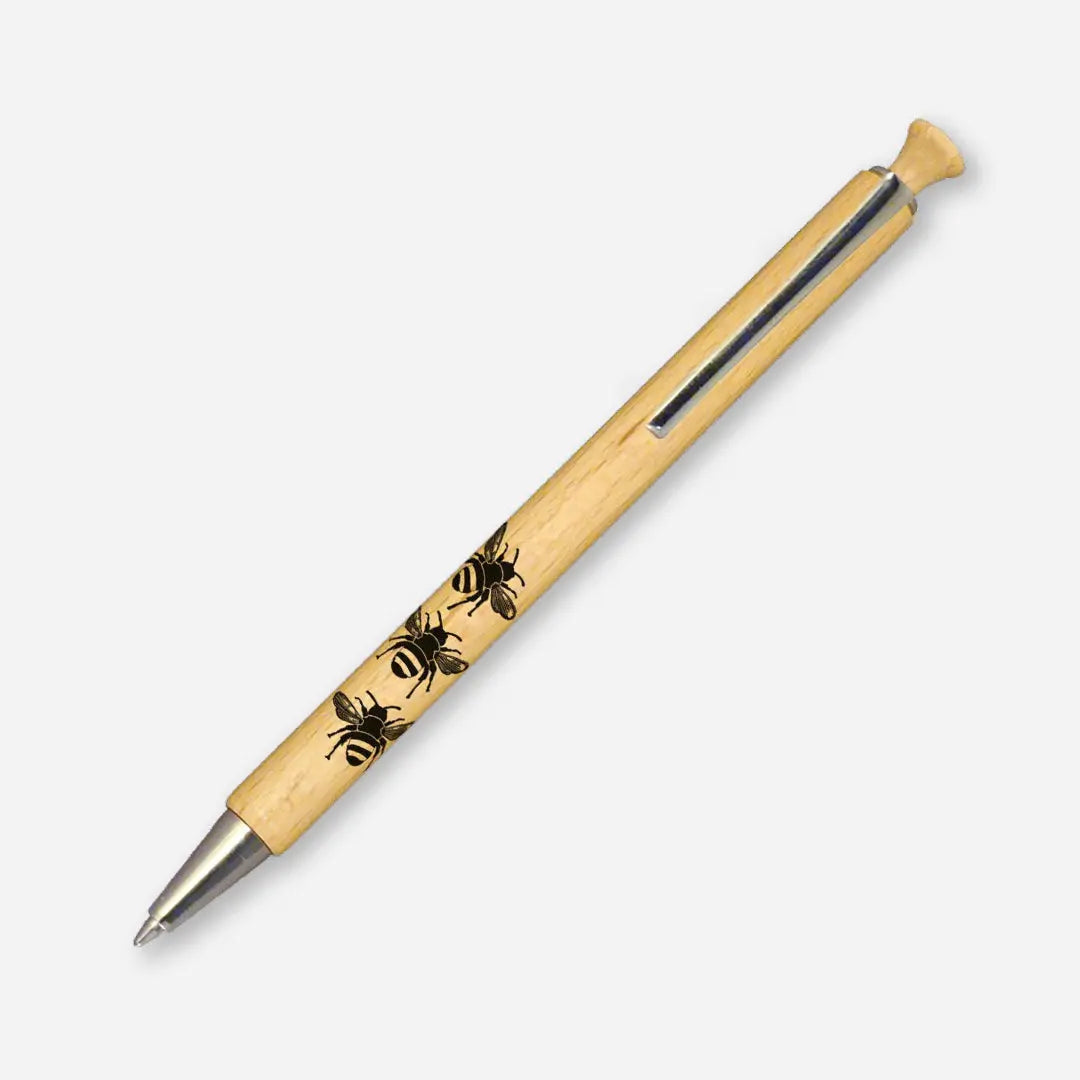 Stationery Bee Wooden Pen 