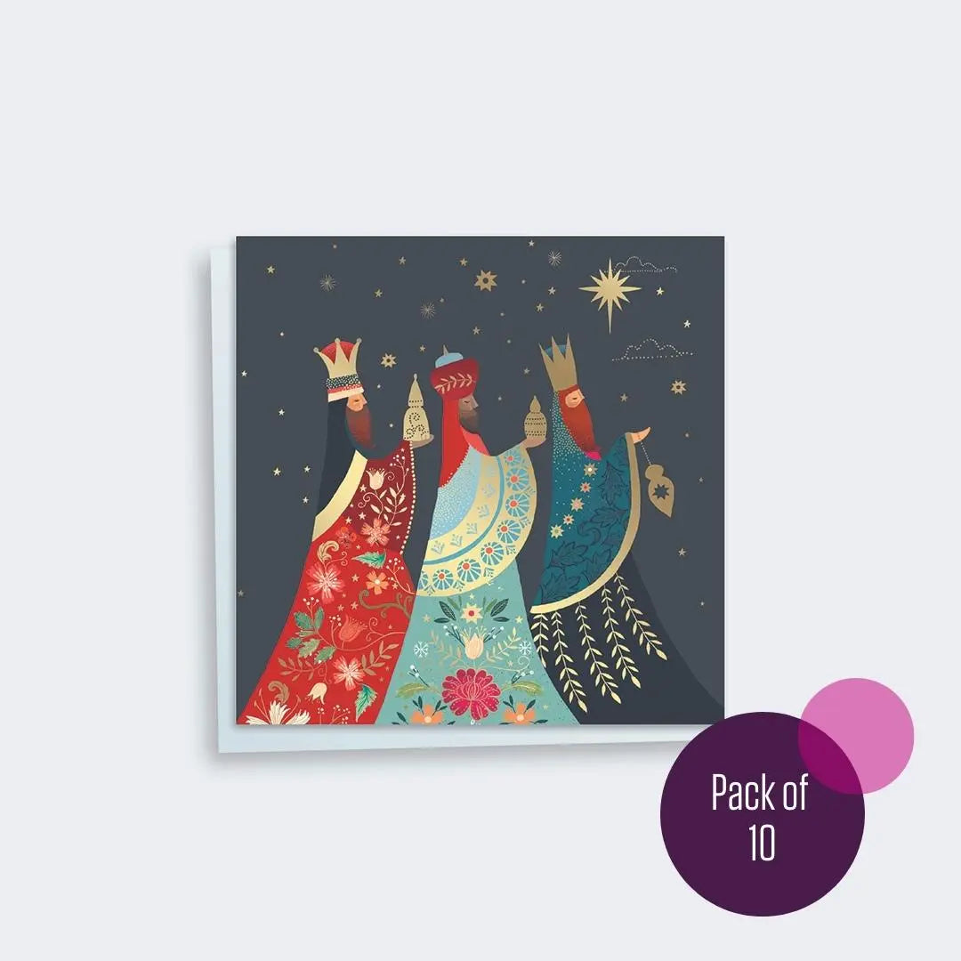 Christmas Cards Charity Christmas Cards - We Three Kings 