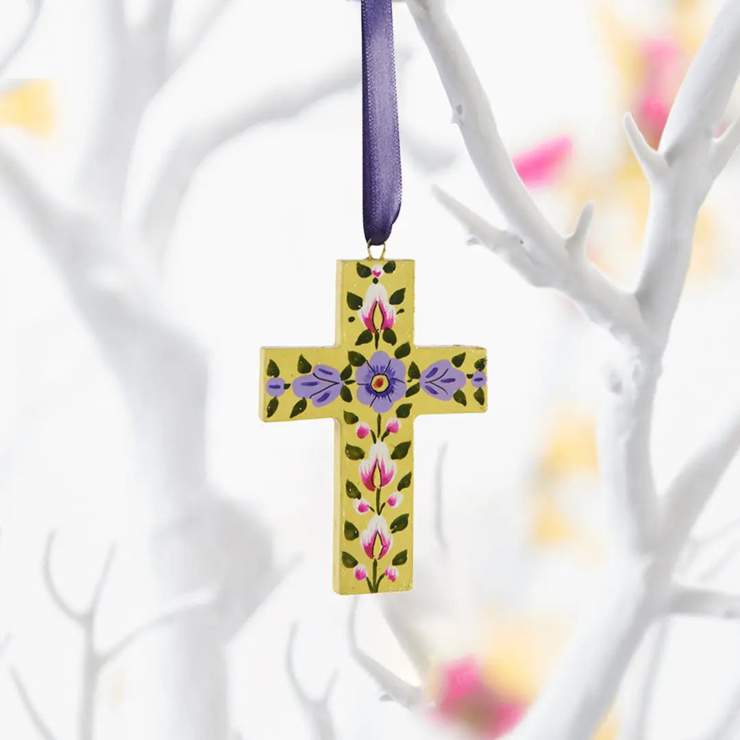 Easter Decoration Hanging Cross Decoration 