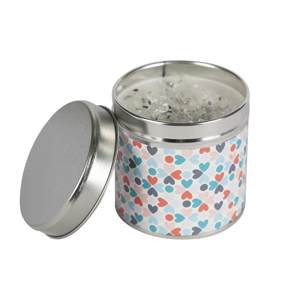 Embrace Exclusives Heart Print Candle 