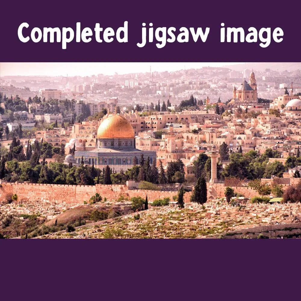 Gift Holy City of Jerusalem - 1000 piece Jigsaw 