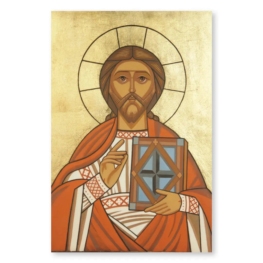 Religious Easter Cards Icon of Christ pack of 5