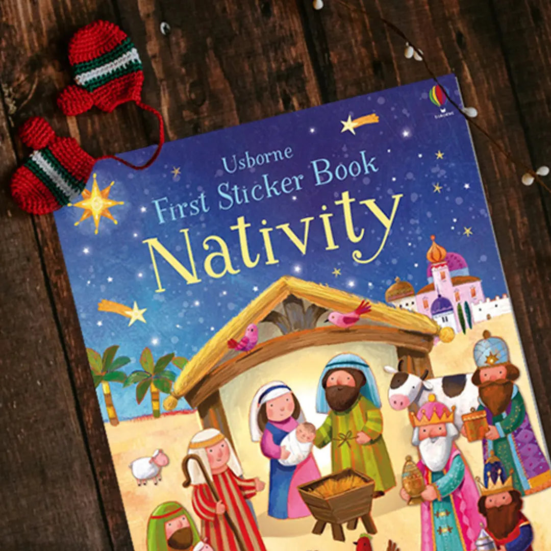 Books Nativity Sticker Book 