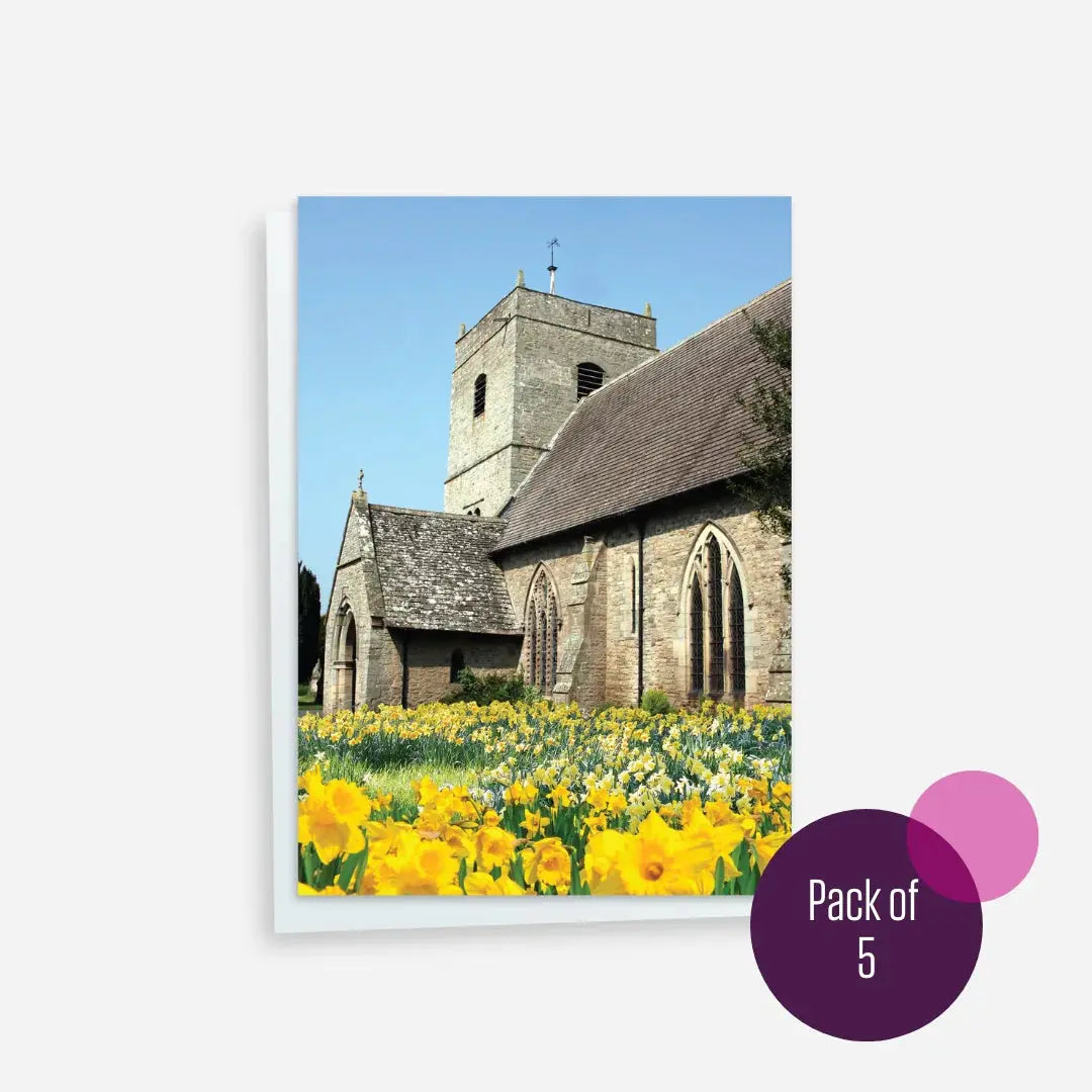 Easter Cards Religious Easter Cards - Church at Easter 