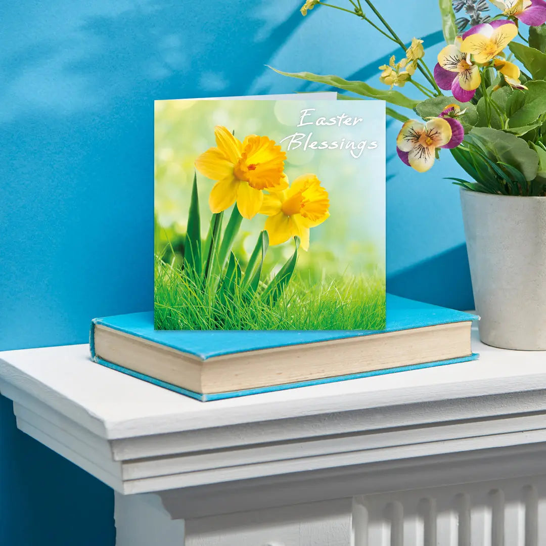religious Easter Cards Spring Flowers Easter Card 