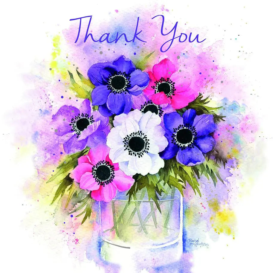 Notecards Thank You Flowers Notecards 